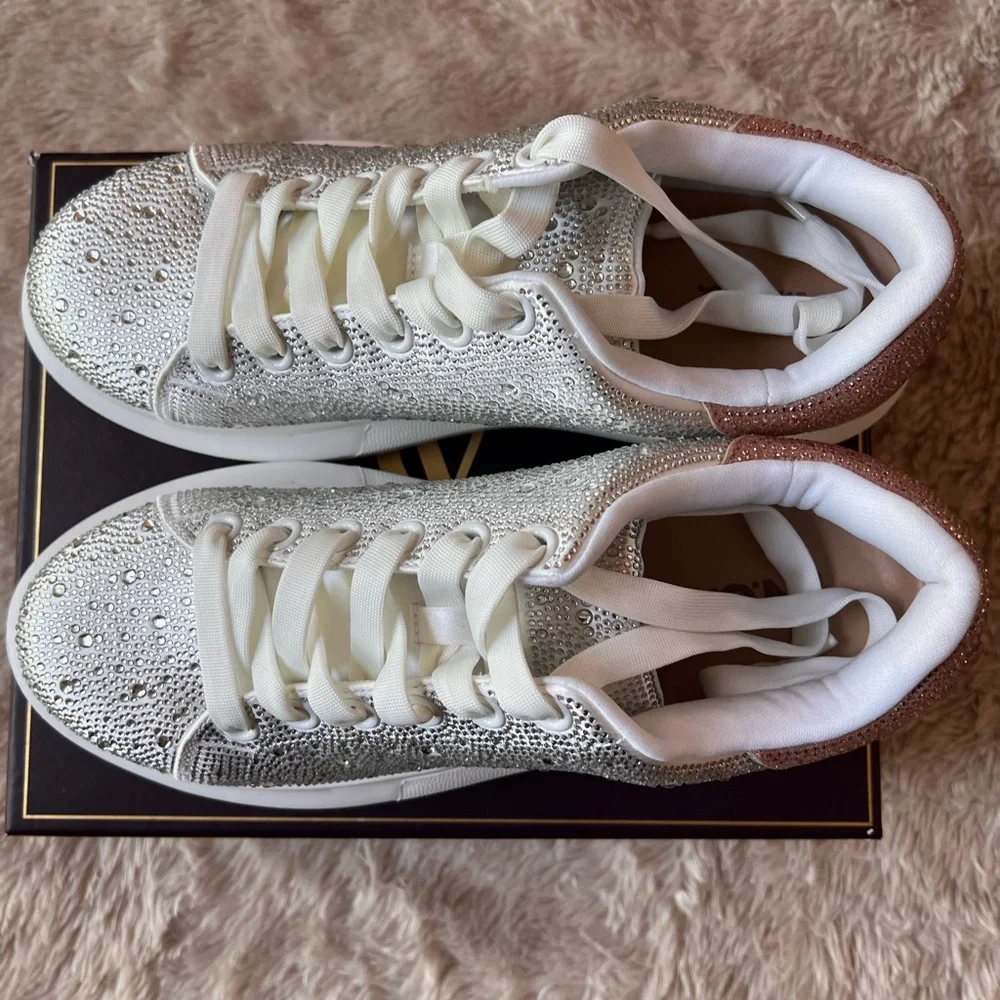 Inc. Rhinestone Platform Sneakers - Picture 4 of 10